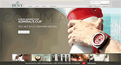 Desktop Screenshot of beny.cz