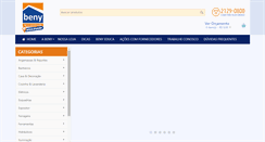 Desktop Screenshot of beny.com.br